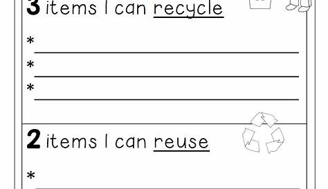 Earth Day Worksheets For Preschool WERT SHEET