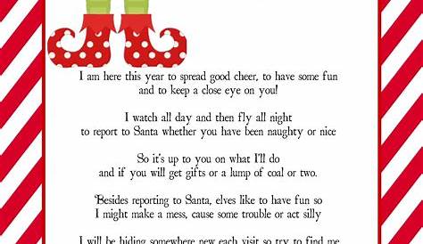 Print this Elf Returns Letter With Instructions to Donate Toys