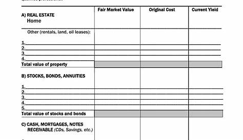 Printable Estate Inventory Worksheet Customize and Print