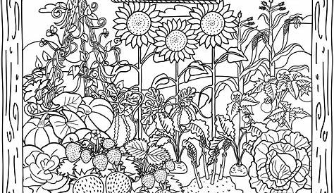 Garden Coloring Pages (Updated 2021)