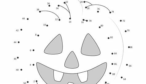 Printable Halloween Dot To Dot