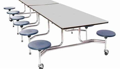 Our Customizable Standard Bench Lunchroom Table without Back Support 30