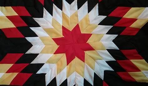 Printable Lakota Star Quilt Pattern