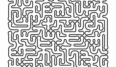 Printable Mazes For Adults Pdf