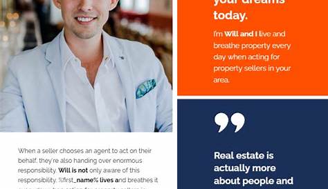 About Me Realtor, About Me Page, Real Estate Bio, About Me Template