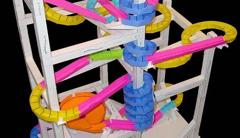 Printable Paper Roller Coaster Blueprints Pdf