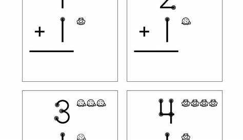 Printable Printable Touch Math Worksheets