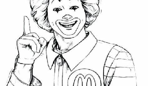 Ronald Mcdonald coloring page Free Printable Coloring Pages