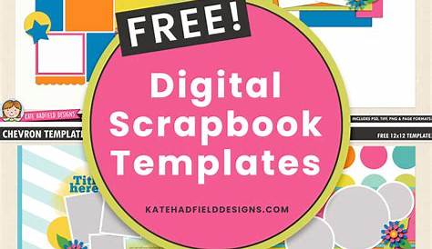 5 Best Free Printable Scrapbook Templates PDF for Free at Printablee