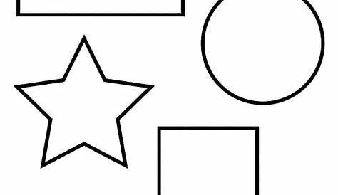 20+ Free Printable Shapes Coloring Pages