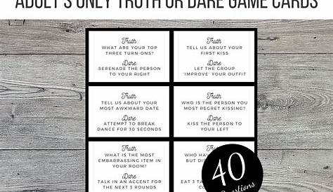 10 Lovable Truth Or Dare Ideas For Adults 2023