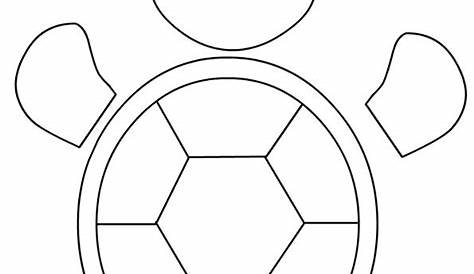 Printable Turtle Craft Template