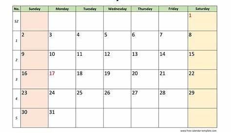 Weekly Calendars 2022 for PDF - 12 free printable templates