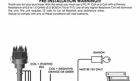 Pro Comp Distributor Wiring Diagram