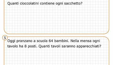 La Moltiplicazione: Schede Didattiche per la Classe Seconda