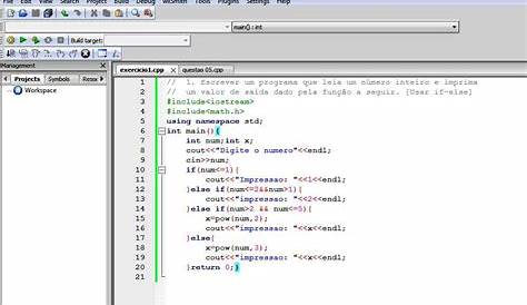 Aprender Programar em C++: Lista de Exercícios de C++: 11 a 20