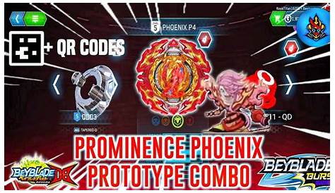 Prominence Phoenix P7 QR Code + Gameplay - BEYBLADE BURST APP - YouTube