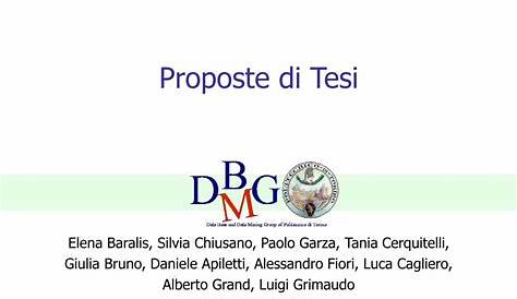Frontespizio Tesi Politecnico di Torino - Forum GuIT