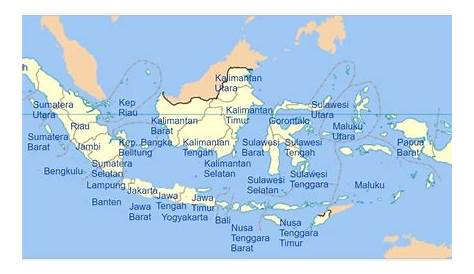 peta indonesia lengkap dengan nama provinsi dan ibukota - contoh