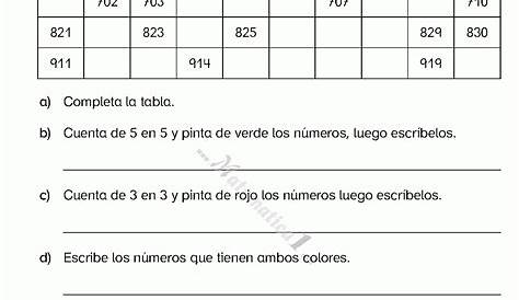 Multiplicacion Y Division Ejercicios De Matematica Tercero Basico Pdf