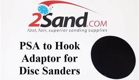 Psa To Hook Adaptor For Disc Sanders Professional Heavy Duty 6" Dualaction