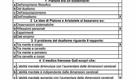 Psicologia Dei Processi Cognitivi Ed Emotivi - 1anno - Mercatorum - Docsity