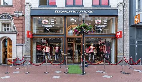 PSV opent deze zomer een nieuwe fanshop in de binnenstad van Eindhoven