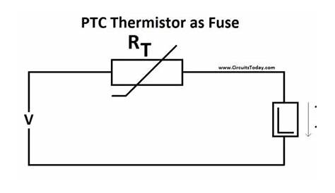 Ptc Thermistor Circuit Diagram