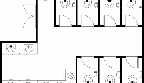 Public Bathroom Floor Plans – Flooring Ideas