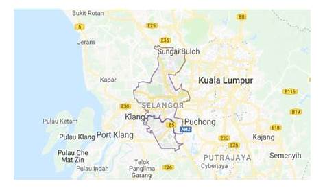 Puchong | Bandar Puchong, Selangor | Location Map | Malaysia travel