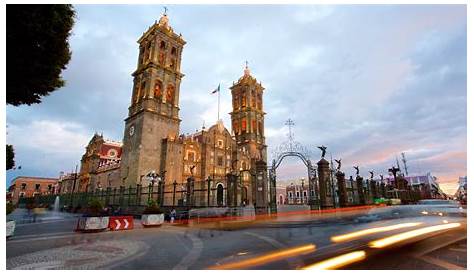 Centro histórico de la Ciudad de Puebla - En México