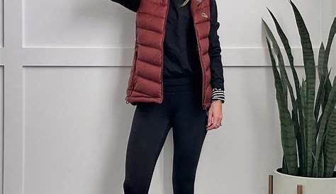 Puffer Vest Outfit Spring