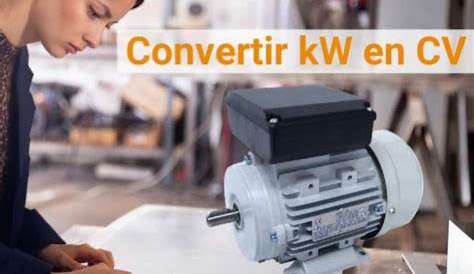 Conversión de kW en CV +> CalculatePlus