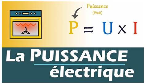 PUISSANCE électrique et puissance nominale | Physique | Collège - Lycée