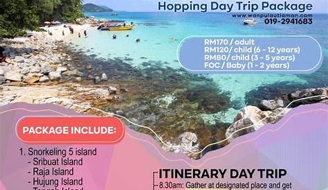 Pakej Day Trip Ke Pulau Mersing 2023 ~ Trip Pulau Sribuat