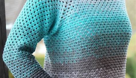 Anleitung zum Pullover häkeln | Pullover stricken anleitung