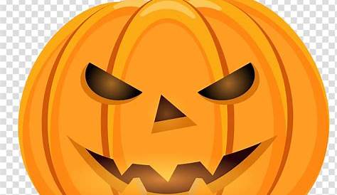 Calabaza Halloween Pumpkin Face, Cartoon smiling face pumpkin