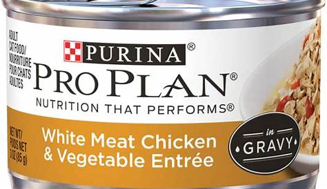 Purina Pro Plan White Meat Chicken And Vegetable Entree