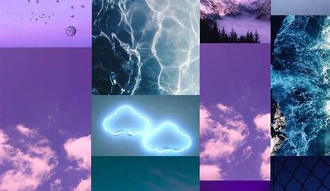 | We Heart It | Blue aesthetic, Purple aesthetic, Aesthetic colors