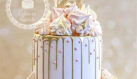 Gold & purple 21st birthday cake | Purple cakes, 21st birthday cake, Cake