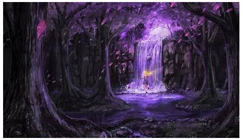 Purple Anime Desktop Wallpapers - Wallpaper Cave
