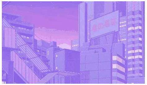 easy revenge | Dark purple aesthetic, Banner gif, Aesthetic anime