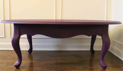 Purple Coffee Table Diy