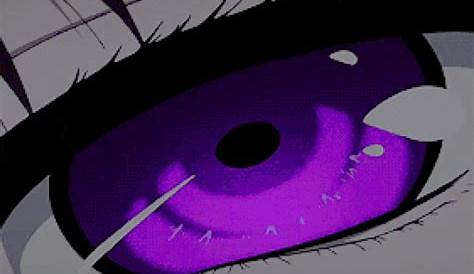 Dark Purple Anime Aesthetic Gif : Black Hair Anime Girl Aesthetic Gif