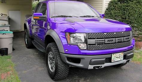 Purple Ford F150