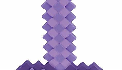 Purple Minecraft Sword