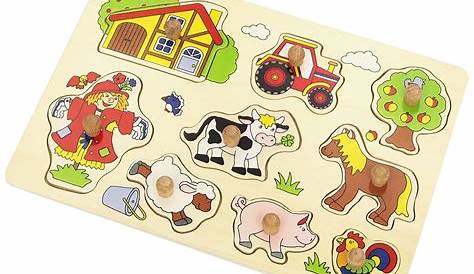 Puzzle Holz für Kleinkinder kaufen - Kinderspielzeug Indoor - LANDI