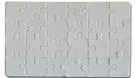 Blankopuzzle Rechteck, 56x38, 24 Teile - Puzzle-Net