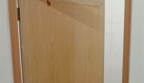 HDB BTO PVC laminated toilet bi-fold doors, Furniture & Home Living