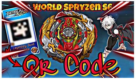 Golden Spryzen Beyblade Qr Codes Gold / World Spriggan Unite 2b